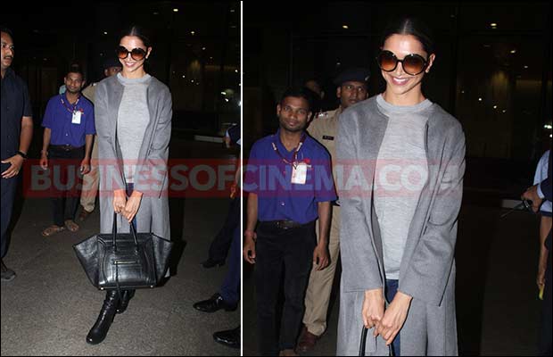 Airport Spotting: Deepika Padukone Returns From Toronto, Drenched In Style