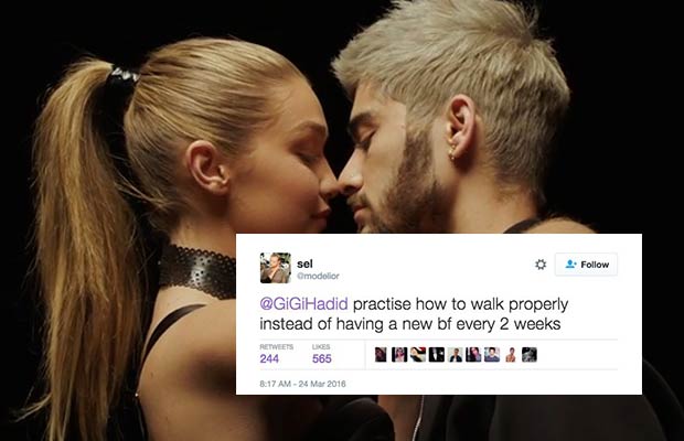Gigi Hadid Lashed Out At A Hater On Twitter