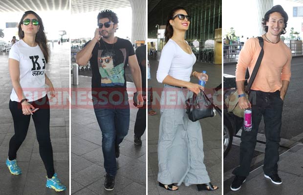 Airport Diaries: Kareena Kapoor Khan, Arjun Kapoor, Tiger Shroff And Jacqueline Fernandez Snapped