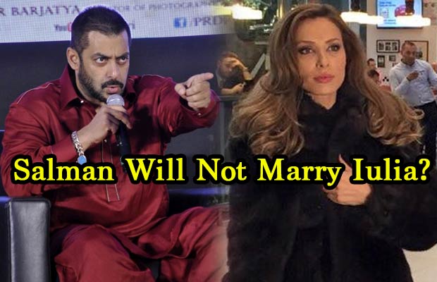 Salman Khan Will Not Marry Iulia Vantur?