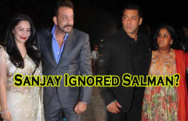 Did Sanjay Dutt Ignore Salman Khan At Kresha Bajaj’s Wedding Reception?
