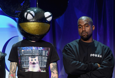 Kanye West Gets Into Another Twitter Fight After Deadmau5 Calls Him Out!