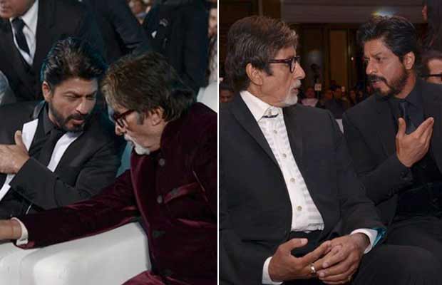 Here Is What Shah Rukh Khan And Amitabh Bachchan Are Discussing So Seriously