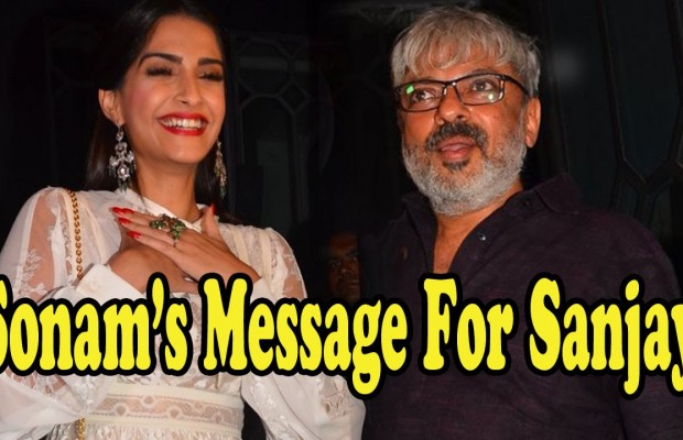 Watch: Sonam Kapoor’s Message To Sanjay Leela Bhansali On Winning National Award!