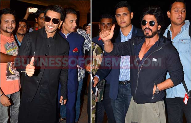 Airport Spotting: Shah Rukh Khan- Ranveer Singh Leave For TOIFA