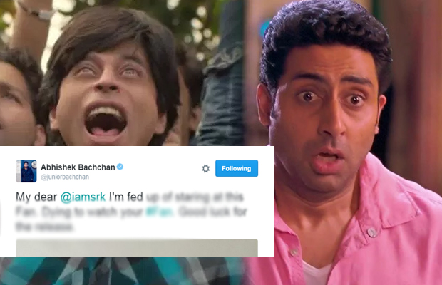 Abhishek Bachchan’s Reaction To Shah Rukh Khan’s ‘Fan’ Is Shocking