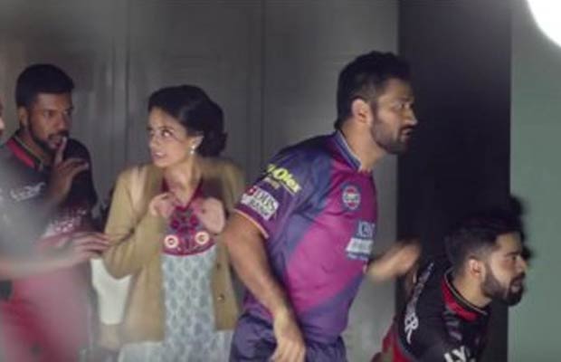Kangana Ranaut Wrapped Up Her Ad Shoot In One Day With MS Dhoni, Virat Kohli And R. Ashwin
