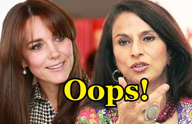 Oops! Shobhaa De Rips Off Kate Middleton’s Style Sense