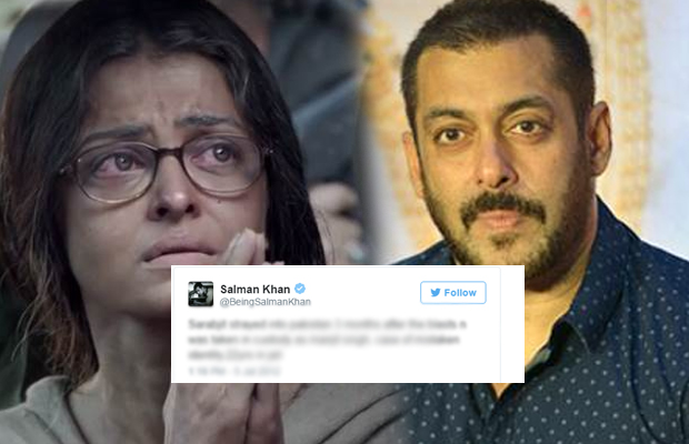 When Salman Khan Tweeted About Aishwarya Rai Bachchan’s Sarbjit Singh!