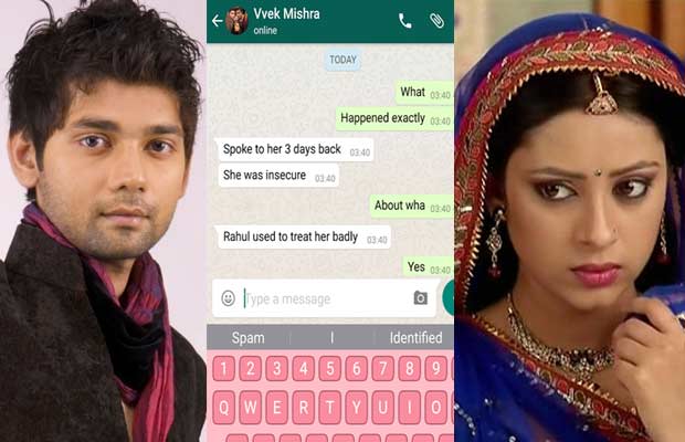 Pratyusha Banerjee’s Bestfriend Vivek Mishra Makes Shocking Revelations In This WhatsApp Chat