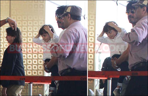 Photos: Shah Rukh Khan’s Son AbRam Raises The Cuteness Level With His Adorable Stints At The Airport