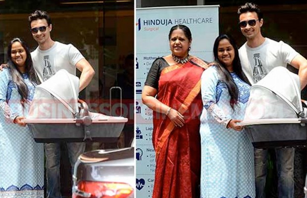 WATCH JUST IN: Salman Khan’s Sister Arpita And Aayush Leave The Hospital With Baby Ahil