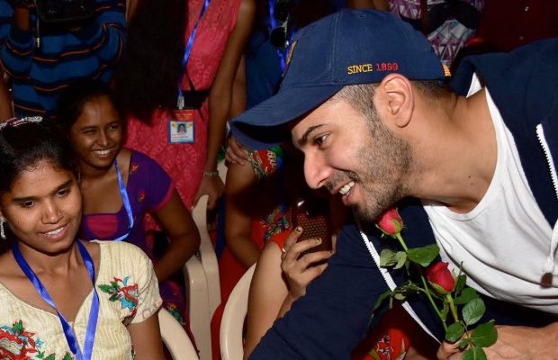Watch: Varun Dhawan’s Memorable Time With Blind Girls At NGO Blind’s Dream