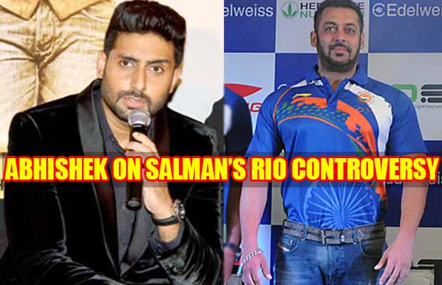After Aishwarya Rai, Abhishek Bachchan Reacts To Salman Khan’s Rio Olympics Controversy!