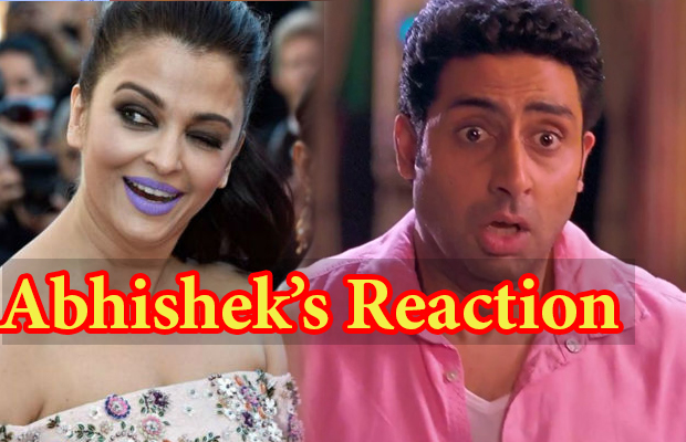Here’s What Abhishek Bachchan Has To Say About Aishwarya’s Purple Lipstick