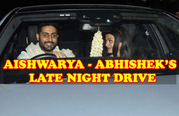 Watch: Abhishek Bachchan And Aishwarya Rai Bachchan On A Late Night Drive