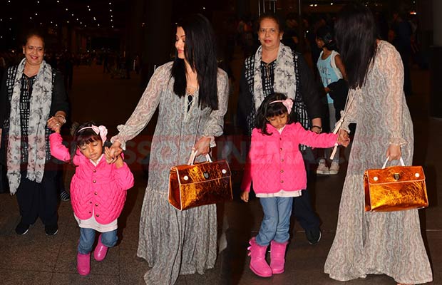 After Cannes, Aishwarya Rai Bachchan and Aaradhya Are Back In Mumbai