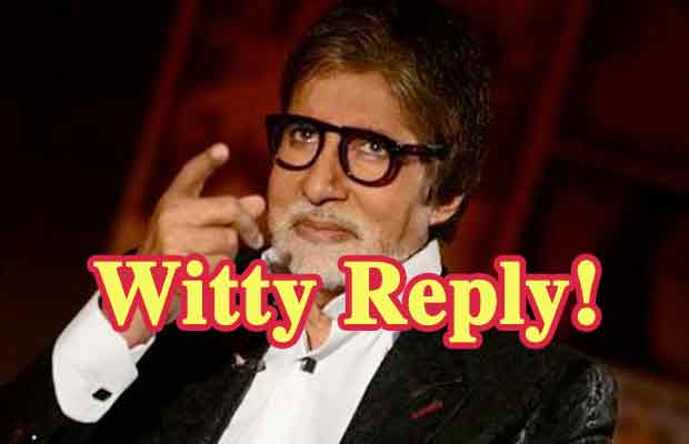 Amitabh Bachchan’s Witty Response To A Journalist Is A Must Read!