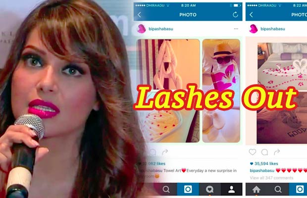 Bipasha Basu Lashes Out At Her Haters For Trolling Her Honeymoon Pictures!