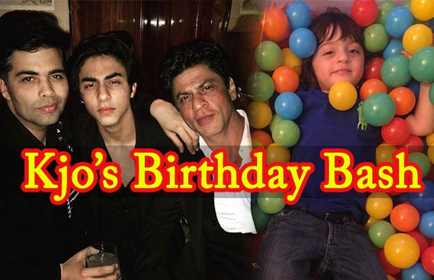 Inside Photos: Shah Rukh Khan With Aryan And AbRam At Karan Johar’s Birthday Bash