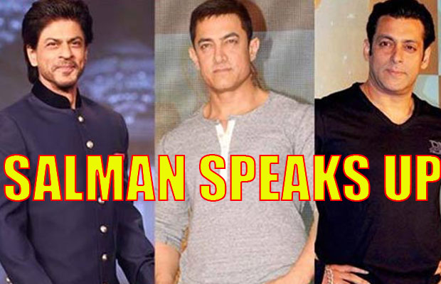 Salman Khan Speaks Up On His Competition With Shah Rukh Khan And Aamir Khan!
