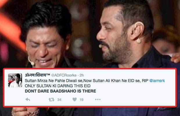 Oops! Salman Khan Fans Troll Shah Rukh Khan’s Raees
