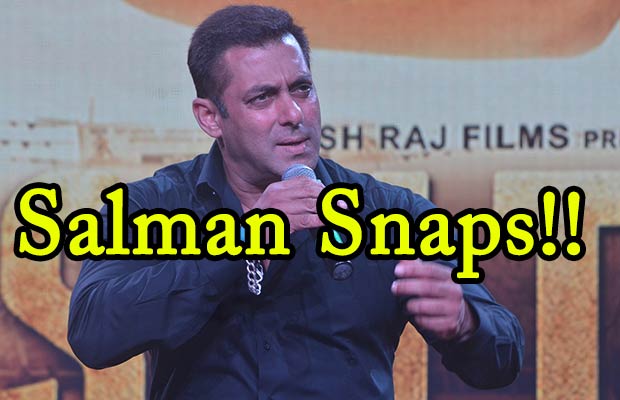 Salman Khan Snaps When Asked About Marriage Plans
