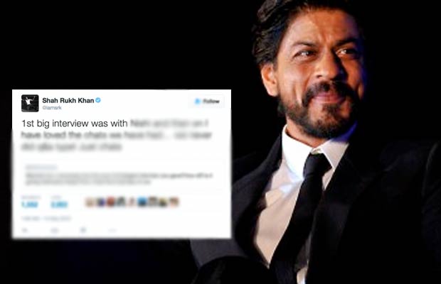 Raees Shah Rukh Khan Opens Up About His First Big Interview