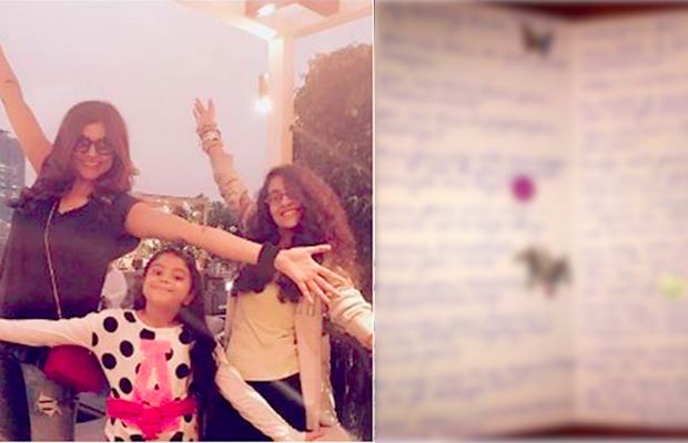 You Have To Read This Beautiful Letter Sushmita Sen Had Written To Her Daughter Renee