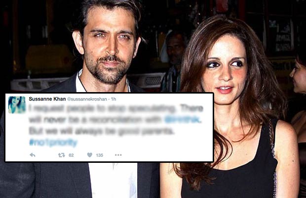 Sussanne Khan Speaks Up On Reconciliation With Ex-Husband Hrithik Roshan!