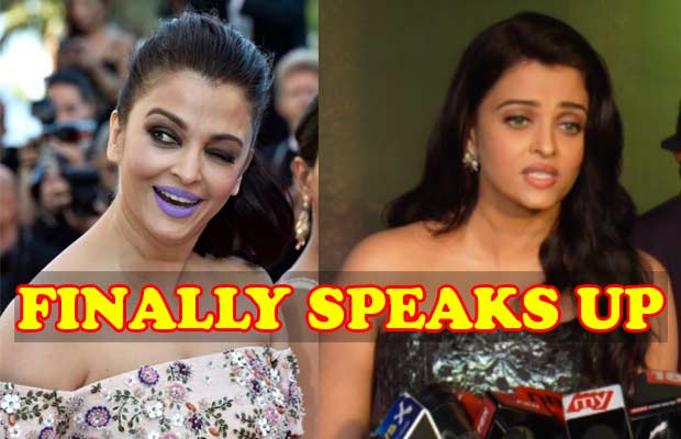 Aishwarya Rai Bachchan Finally Reacts To Her Purple Lipstick Controversy