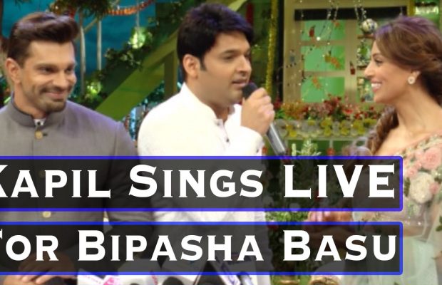 Must Watch: Kapil Sharma Sings LIVE For Bipasha Basu