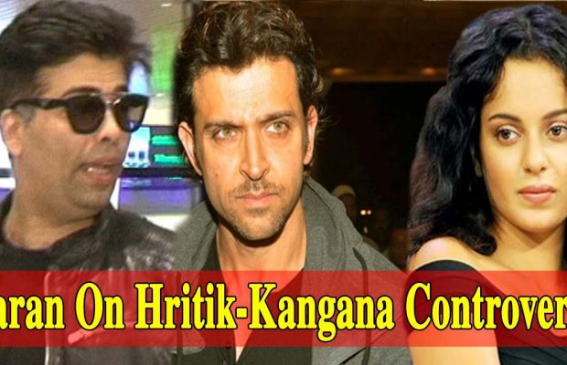 Watch: Karan Johar’s WEIRD Reaction On Hrithik Roshan and Kangana Ranaut Controversy