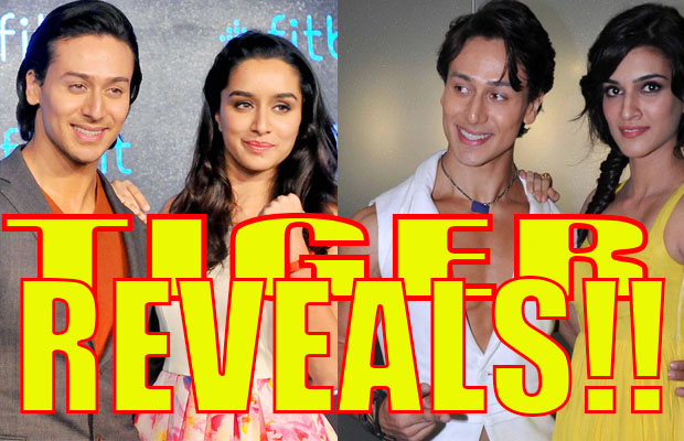 Guess Who Is Tiger Shroff’s Favorite Co-Star: Kriti Sanon Or Shraddha Kapoor?