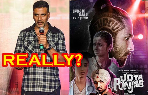 Really Akshay Kumar? Is This What You Have To Say Over Shahid Kapoor’s Udta Punjab Controversy