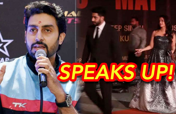 Abhishek Bachchan’s Bang On Reply To The Gossip Mongers Over Tiff With Aishwarya Rai Bachchan!