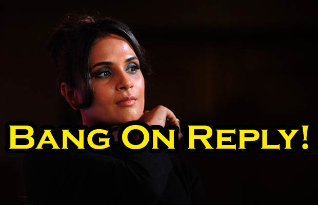 Richa Chadha Replied Like A Boss To This User Who Asked Her About Her Undergarments