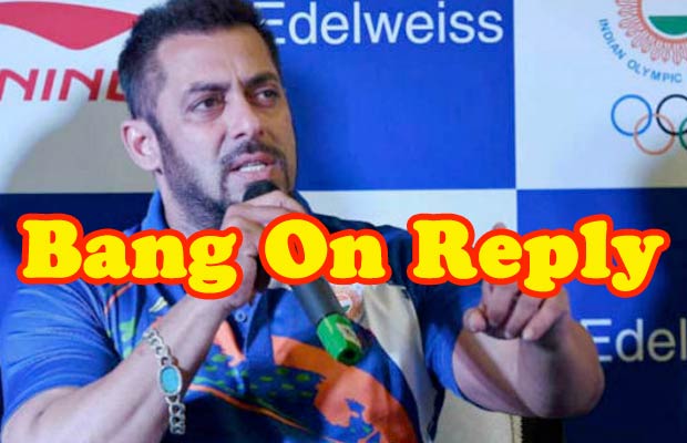 Salman Khan’s Bang On Reply On His Olympic Ambassador Appointment