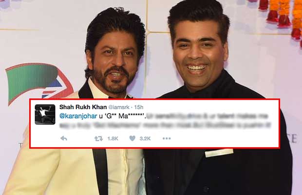Shah Rukh Khan’s Bravo Reaction To Karan Johar Getting Trolled!