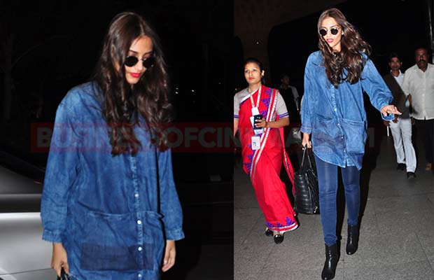 Sonam Kapoor Leaves For London More Stylish Than Ever!