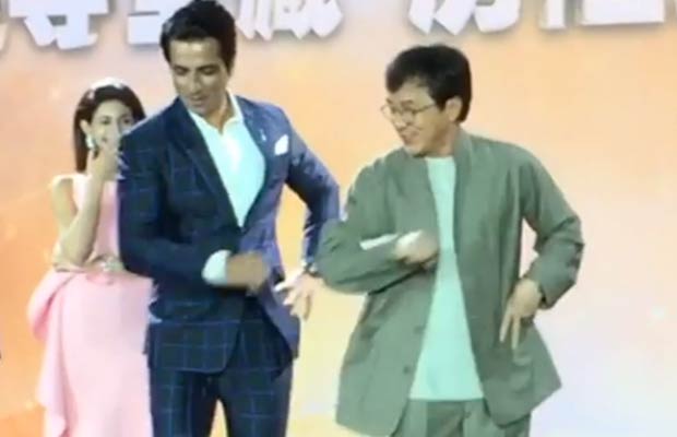 Watch: Jackie Chan And Sonu Sood Dance On A Punjabi Song!