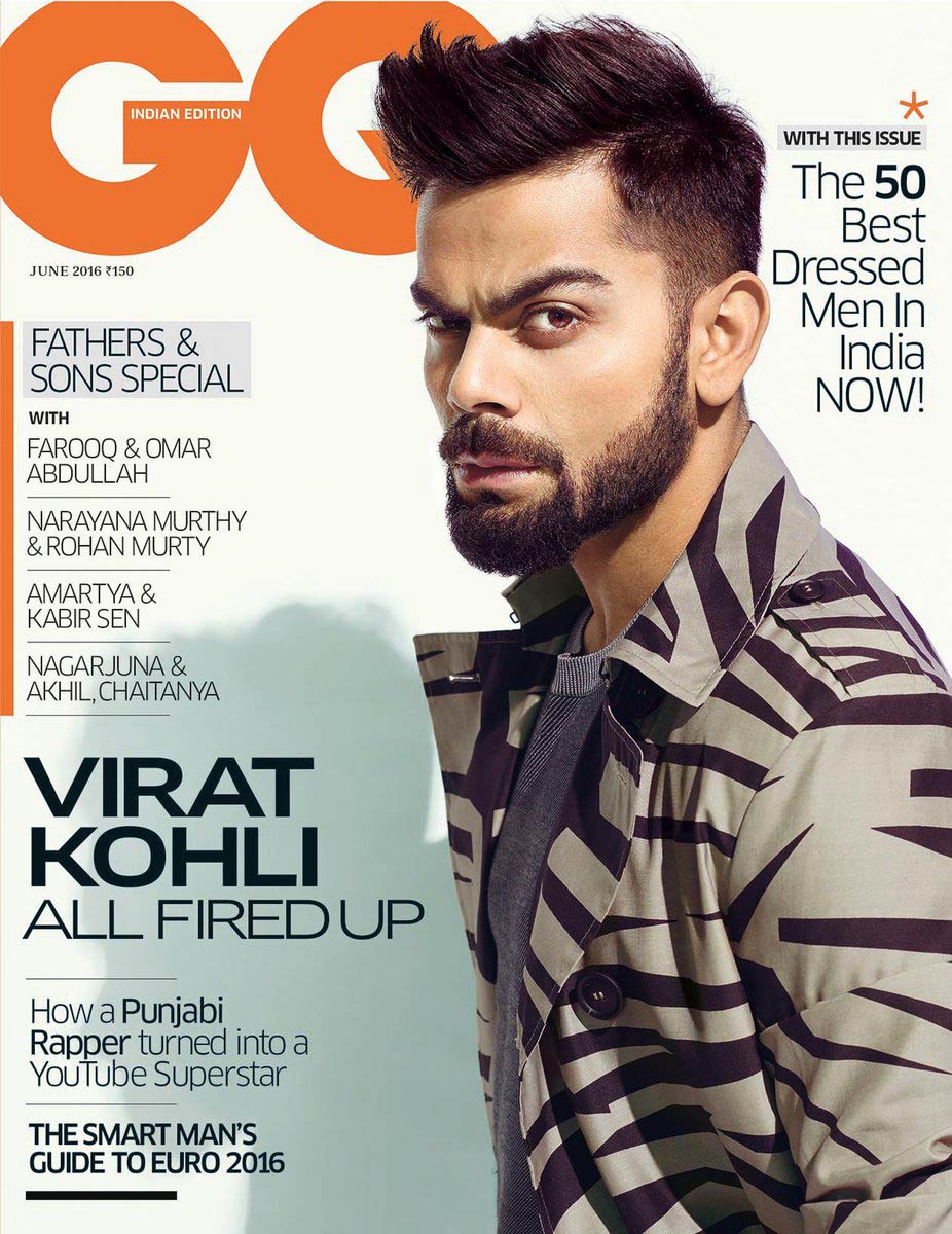 Photo Alert: Virat Kohli Looks Stylishly Desirable For GQ India's ...