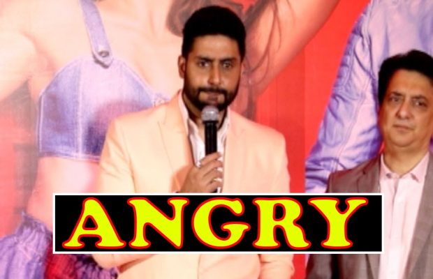 Watch SHOCKING! Abhishek Bachchan Gets ANGRY At Housefull 3 Success Event