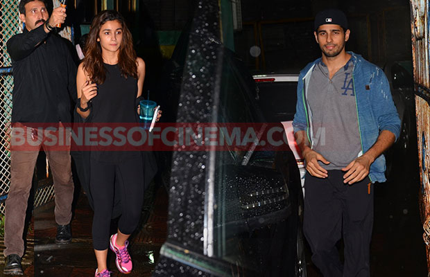 Photos: It’s A Workout Date For Alia Bhatt And Sidharth Malhotra!