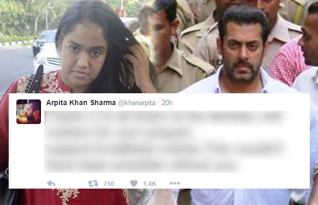 Arpita Khan Breaks Silence Over Salman Khan’s Acquittal From The Double Poaching Case