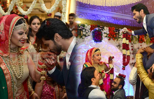 Photos: Bigg Boss Fame Sambhavna Seth Looks Stunning At Her Wedding With Avinash Dwivedi