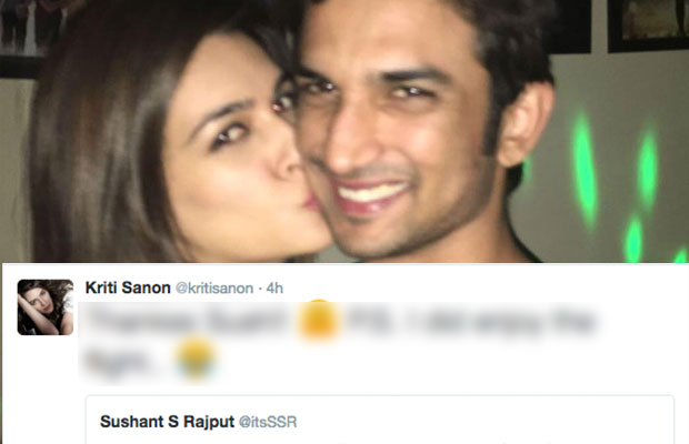 Awwwdorable Tweet Chat Between Sushant Singh Rajput And Kriti Sanon