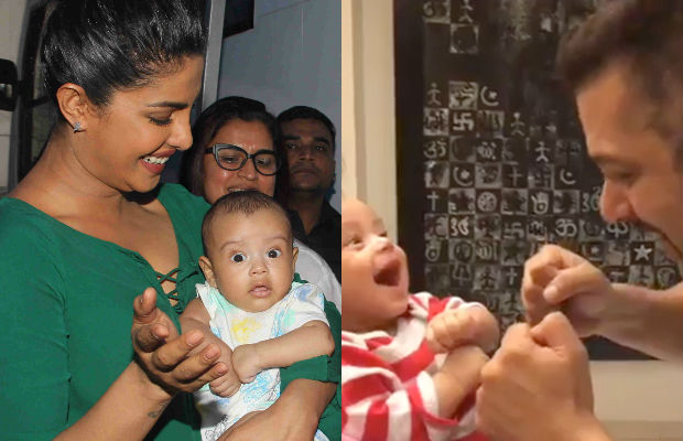 Photos: After Salman Khan, Priyanka Chopra Plays With Baby Ahil!