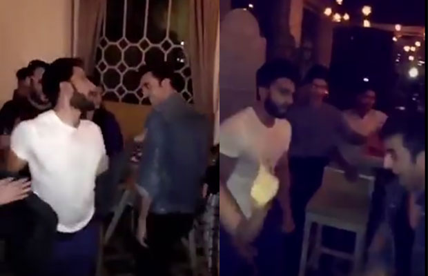 Watch: Ranbir Kapoor, Deepika Padukone And Ranveer Singh Dancing Wildly At A Bash!