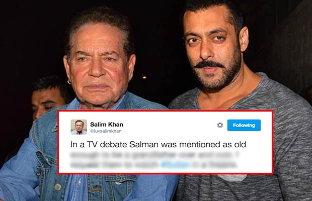 Salman Khan On Being Called A Grandfather, Dad Salim Khan Slams Haters With This Reply!
